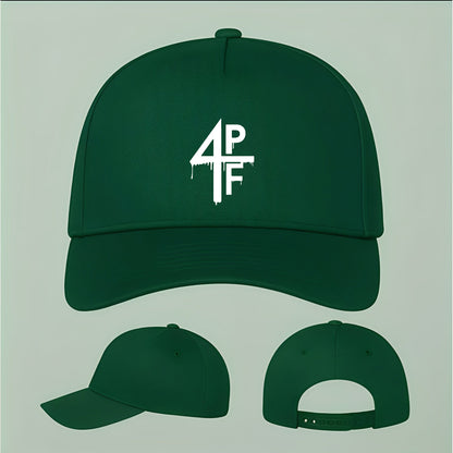 4PF Five Panel Twill Snapback Cap