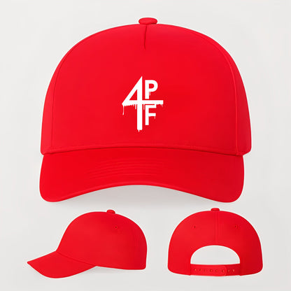 4PF Five Panel Twill Snapback Cap