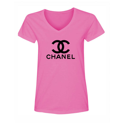Women's Chanel V Neck T-Shirt