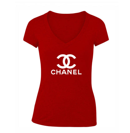 Women's Chanel V Neck T-Shirt