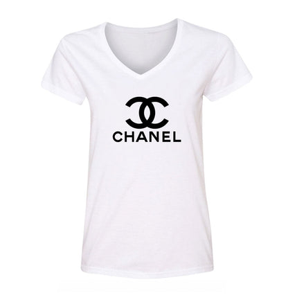 Women's Chanel V Neck T-Shirt
