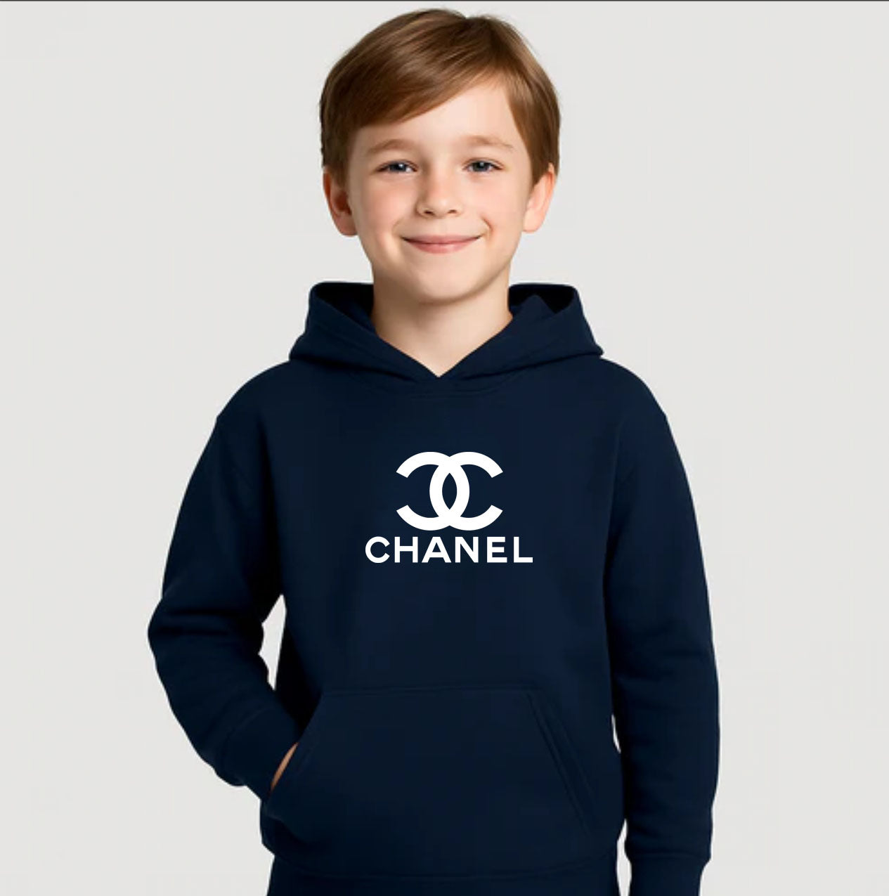 Youth Kids Chanel Pullover Hoodie