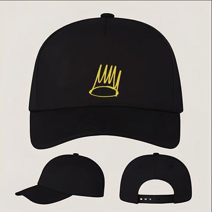 J. Cole Crown Five Panel Twill Snapback Cap