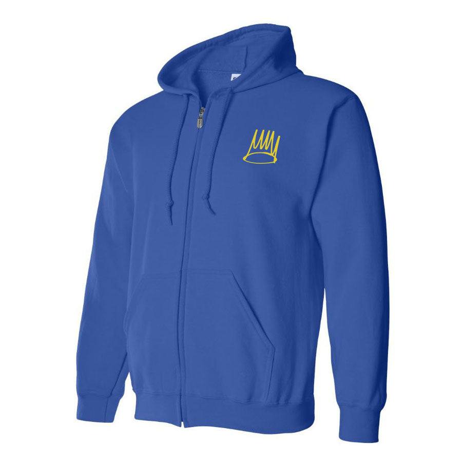 Men's J. Cole Crown Zipper Hoodie