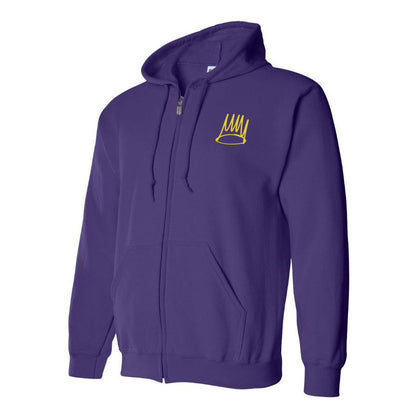 Men's J. Cole Crown Zipper Hoodie