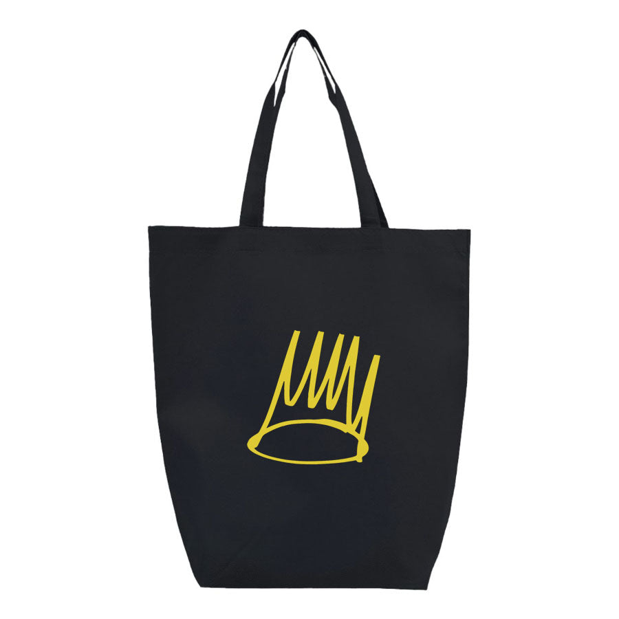 J. Cole Crown Q-Tees - Non-Woven Gusset Bottom Tote - Q1251