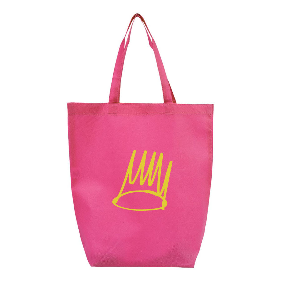 J. Cole Crown Q-Tees - Non-Woven Gusset Bottom Tote - Q1251