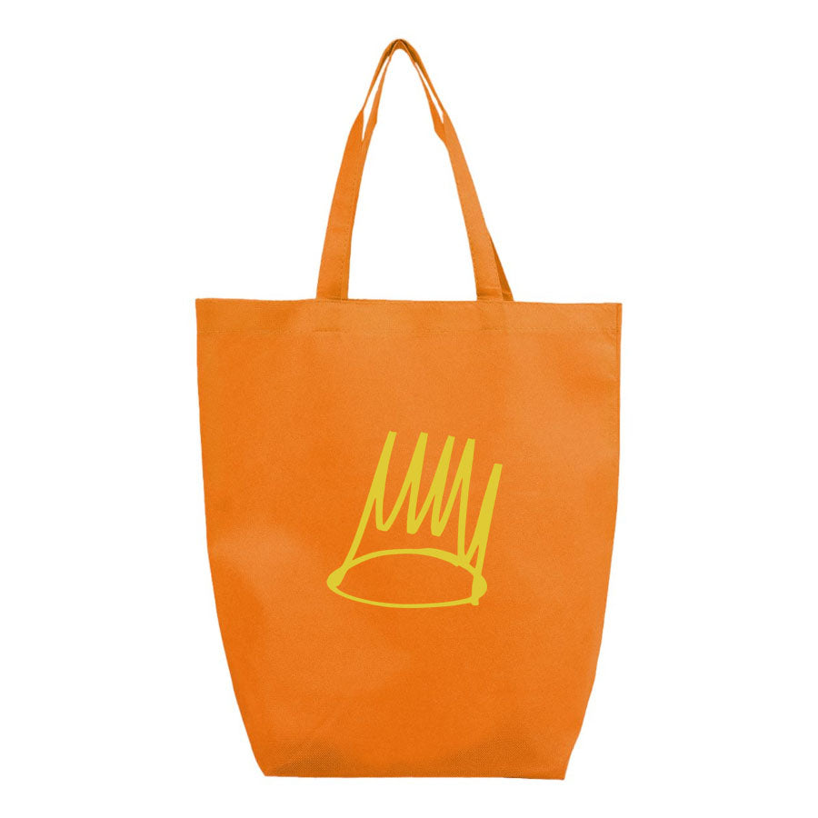 J. Cole Crown Q-Tees - Non-Woven Gusset Bottom Tote - Q1251