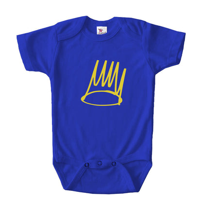 J. Cole Crown Baby Romper Onesie