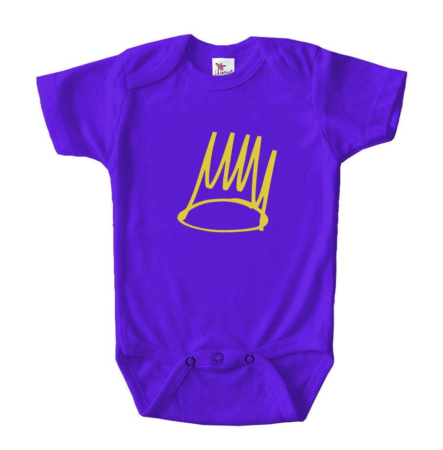 J. Cole Crown Baby Romper Onesie