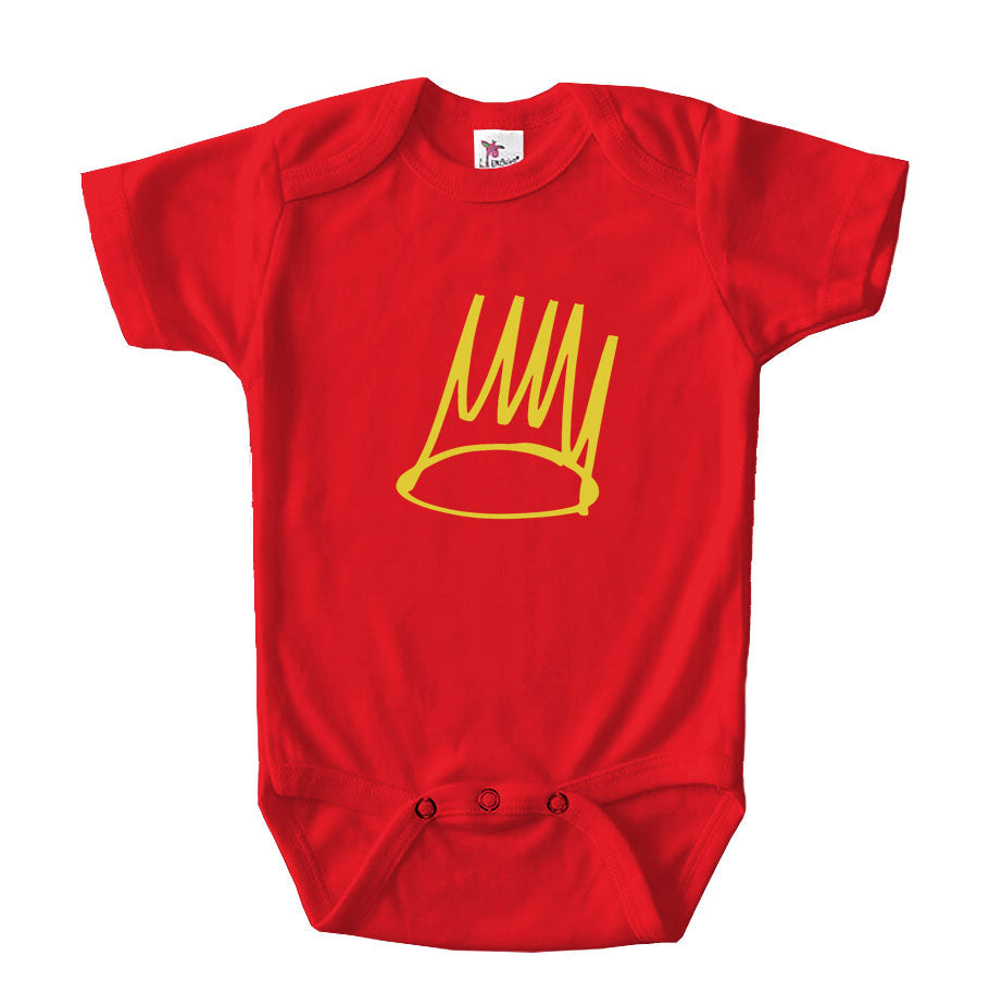 J. Cole Crown Baby Romper Onesie