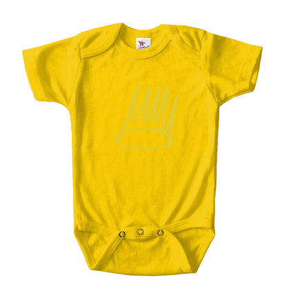 J. Cole Crown Baby Romper Onesie