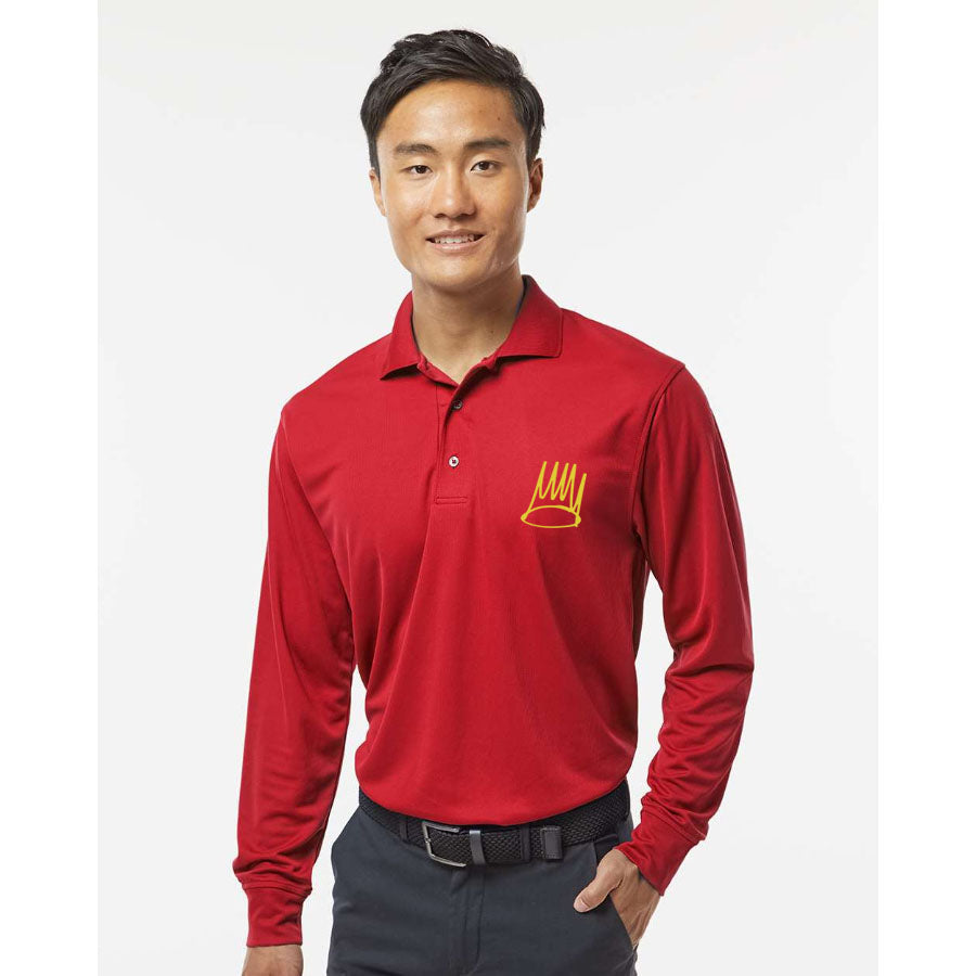 Men's J. Cole Crown - Paragon - Prescott Long Sleeve Polo - 110