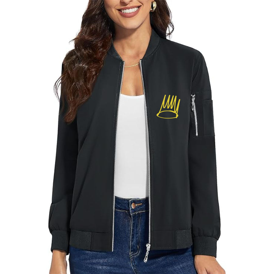 Women's J. Cole Crown Premium Bomber Jacket Outerwear