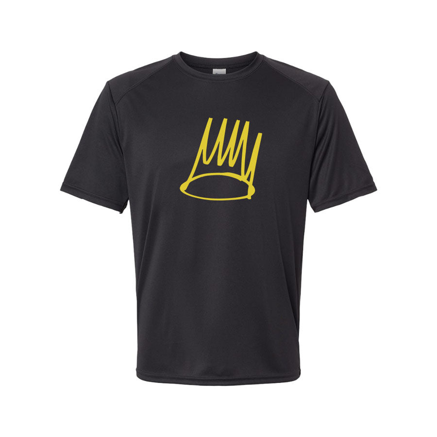 Youth Kids J. Cole Crown Polyester T-Shirt