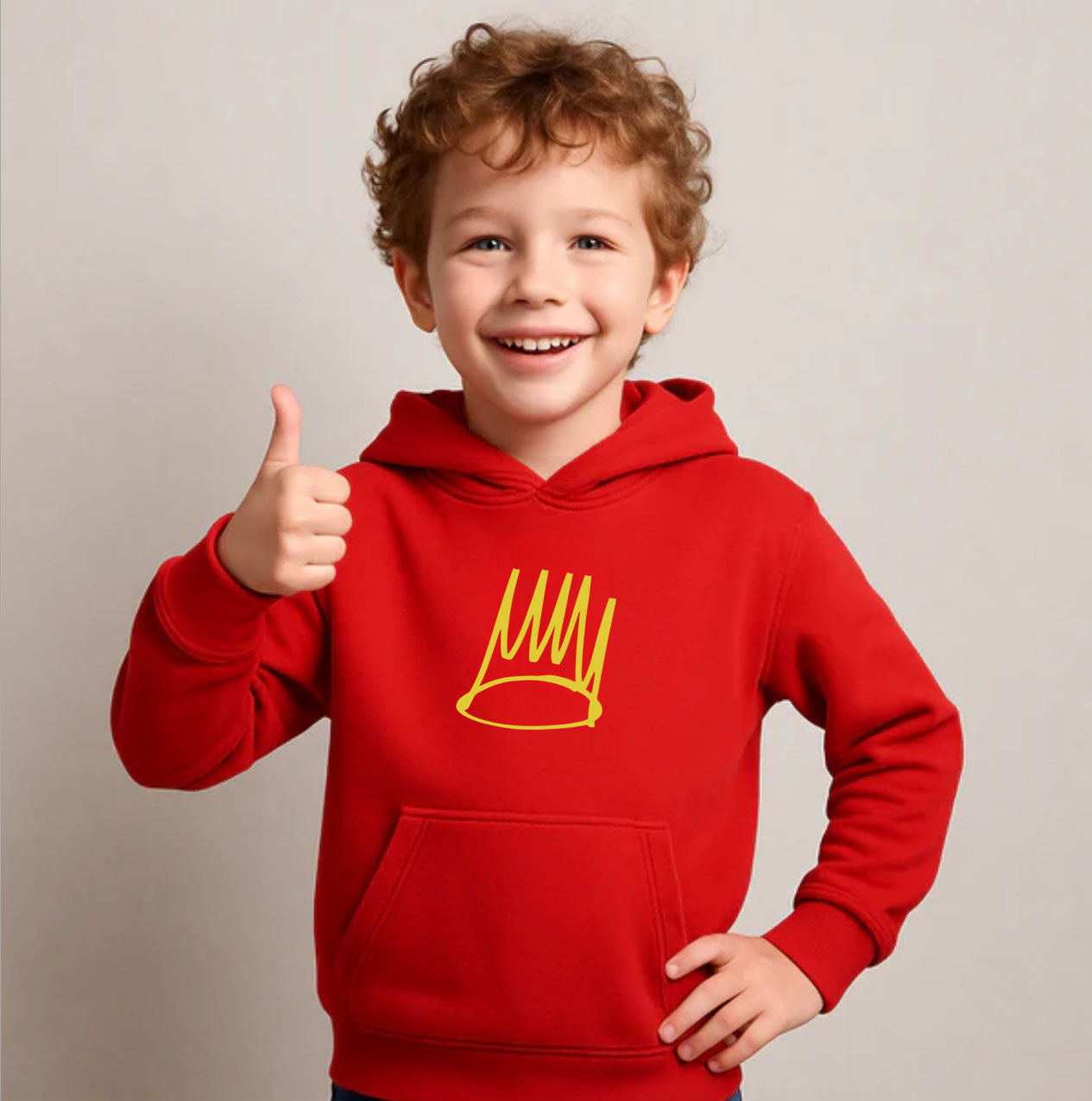 Youth Kids J. Cole Crown Pullover Hoodie